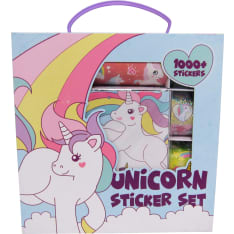 Unicorn large sticker set