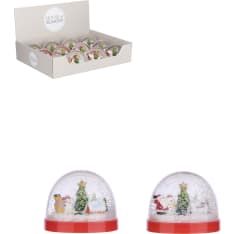 House of Seasons winter snow globe