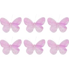House of Seasons 6 pcs butterfly clips