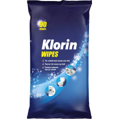 Klorin puhdistuspyyhkeet valkaisuaineella 90 kpl