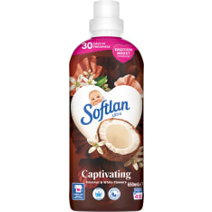 Softlan Perfumed Freshness Coconut & White Flowers 650 ml huuhteluaine