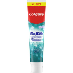 Colgate Max White White + Crystals 125ml hammastahna