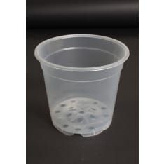 Plastic orchid pot