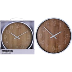 H&S 25cm wall clock