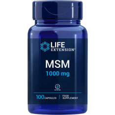 Life Extension MSM 1000 mg 100 caps. food supplement