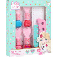 Create It! Lulu Blush Nail Art Set kynsilakkasetti