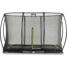 Exit Silhouette 244x366 cm ground trampoline + safety net