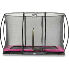Exit Silhouette 244x366 cm ground trampoline + safety net