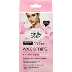 SenceBeauty Face Wax Strips  20 kpl kasvoille vahaliuska