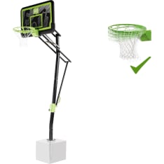 Exit Galaxy maahan asennettava koripalloteline dunk-renkaalla