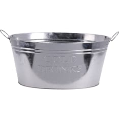 H&S oval zinc bucket