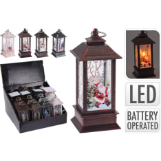 H&S Jouluinen 13cm led lyhty
