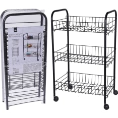 Excellent Houseware cart on wheels