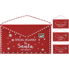 H&S 27x16cm Christmas envelope