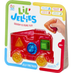 Jelly Blox Lil' Jellies Jelly Fire Truck vauvalelu