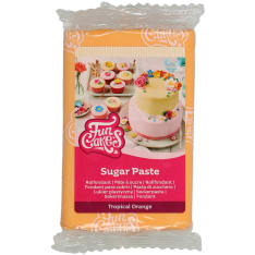 Funcakes Sokerimassa, tropical orange 250g