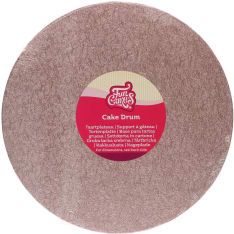 FunCakes 25cm ruusukulta paksu kakkualusta