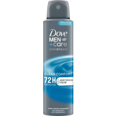 Dove Men+Care 72h Advanced Clean Comfort 150 ml Antiperspirant Deo Spray