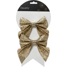 Decoris bow decoration with clip