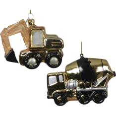 Decoris Work Machine hanging ornament