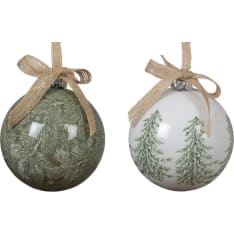 Decoris ø8cm kuusenkoristepallo