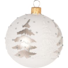 H&S Wooden Christmas bauble