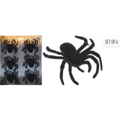 Spiders 75 x 60 x 20 mm 6 kpl koristeet