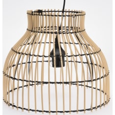 H&S Bambu 36x36x30cm hanging lamp