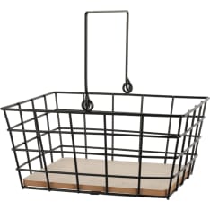 H&S basket with handle