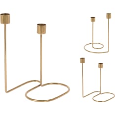 H&S 15.5x13x20cm candlestick