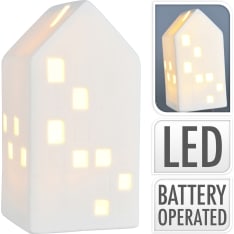 H&S 7,3x6,8x13,5cm led talo