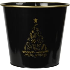 H&S Christmas flower pot