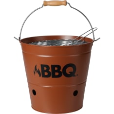 BBQ BUCKET DIA 26CM ORANGE RED