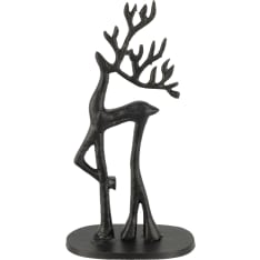H&S 10.5x6x20.5cm reindeer table decoration