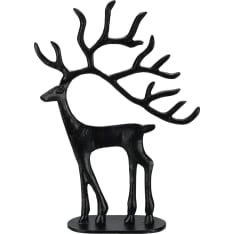 H&S 23x8x31.5cm reindeer table decoration