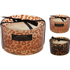H&S 13x13cm scented candle glass