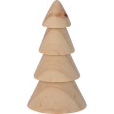 H&S 14cm Christmas tree table decoration