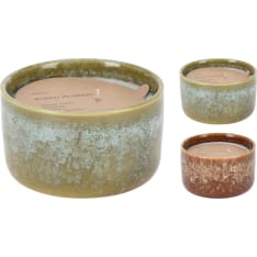 H&S 12cm scented candle glass