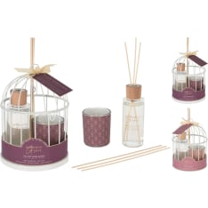 H&S 13.5x13.5x19.5cm room fragrance set