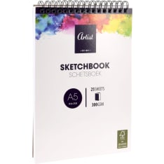 Artist Sketch Book A5 luonnoskirja