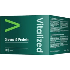 Vitalized Greens & Protein 30 Sachet food supplement