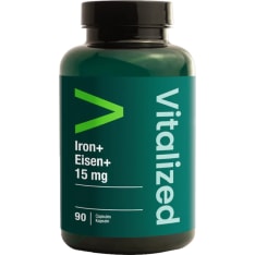 Vitalized Iron+ 15 mg 90 Capsules food supplement