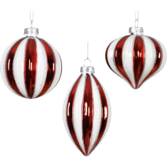 Decoris glass Christmas bauble