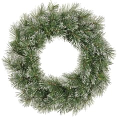 Everlands Kendall 50 cm huurteinen kranssi