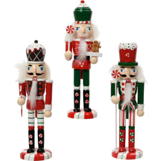 Decoris wooden nutcracker