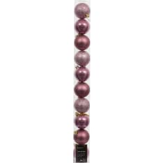 Decoris 10 kpl 6 cm joulupallot