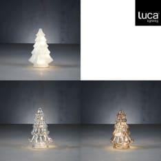 Mica LED glass Christmas tree