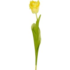 Mica 50cm tulppaani keltainen tekokukka