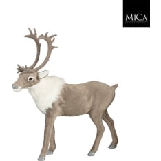 Mica reindeer decoration