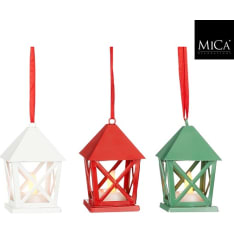 Mica LED lyhty kuusenkoriste